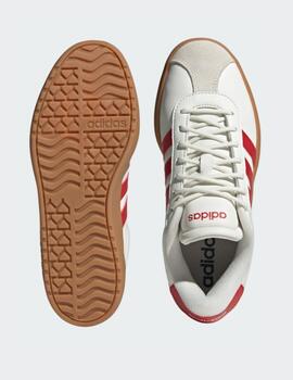 Zapatilla Adidas VL Court Bold JI1797 Blanco/rojo