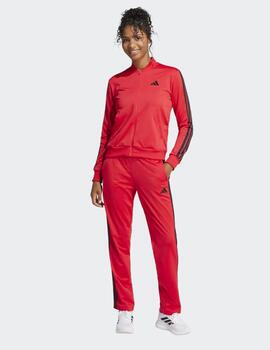 Chandal Adidas W 3S TR TS JD5433 Rojo