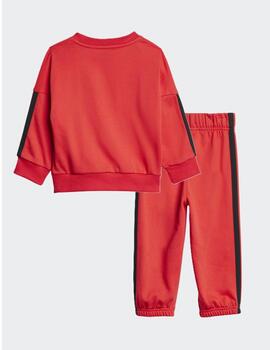 Chandal Adidas Bebe I 3S FT JOG Rojo JN8006