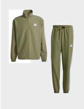 Chandal Adidas M 3S Woven JI8850 Verde Olistr