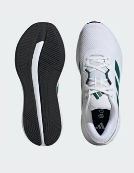 Zapatilla Adidas Galaxy 7 M Blanco/verde ID8749