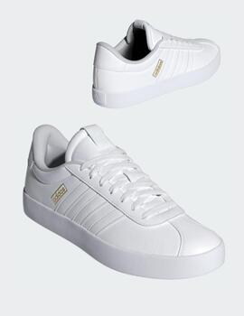 Zapatilla Adidas VL Court 3.0 Piel Blanco JI1440
