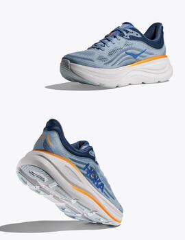 Zapatilla Hoka M Bondi 9 Azul 1162011/DNP