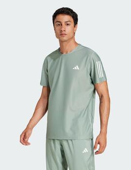 Camiseta Adidas OwnTheRun Tee verde JC9793
