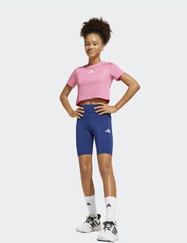 Conjunto Camiseta y Malla Adidas Rosa JJ5043