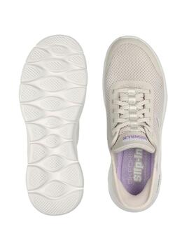 Zapatilla Skechers Go Walk Flex Slip-Ins OffWhite
