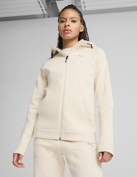 Chaqueta Puma Evostripe FullZip Hood Beige 685050