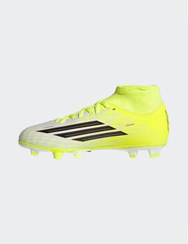 Bota Adidas F50 Club MID FG/MG Jr Amarillo KI6175