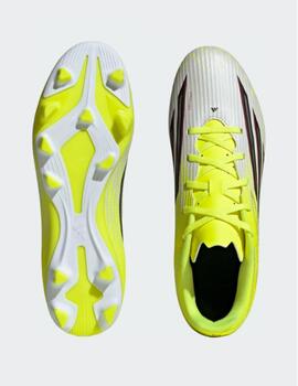 Bota Adidas F50 Club FG/MG Amarillo JR9053