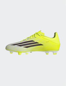 Bota Adidas F50 Club FG/MG Amarillo JR9053